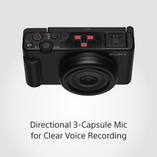 Load image into Gallery viewer, Sony ZV-1F Vlog Camera for Content Creators and Vloggers with Ultra-wide 20mm Prime Lens | Soft Skin Feature | Bokeh | Creative Look | Active Mode Stabilisation