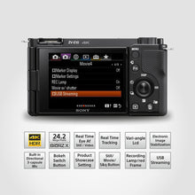 Load image into Gallery viewer, Sony ZV-E10 E-Mount APS-C Camera | 24.2 MP Vlog  Mirrorless Camera, 11 FPS, 4K/24p