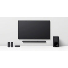 Load image into Gallery viewer, Sony HT-S40R Real 5.1ch Dolby Audio Soundbar for TV with Subwoofer & Wireless Rear Speakers, 5.1ch Home Theatre System (600W, Bluetooth & USB Connectivity, HDMI & Optical Connectivity, Sound Mode)