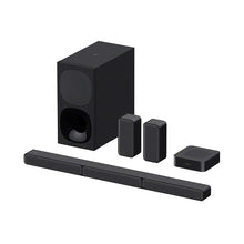 Load image into Gallery viewer, Sony HT-S40R Real 5.1ch Dolby Audio Soundbar for TV with Subwoofer & Wireless Rear Speakers, 5.1ch Home Theatre System (600W, Bluetooth & USB Connectivity, HDMI & Optical Connectivity, Sound Mode)