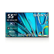 Load image into Gallery viewer, Sony 139 cm (55) BRAVIA 3 4K Ultra HD Smart LED Google TV K-55S30 (Black)