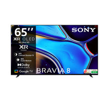 Load image into Gallery viewer, Sony 164 cm (65) BRAVIA 8 4K Ultra HD Smart OLED Google TV K-65XR80 (Black)