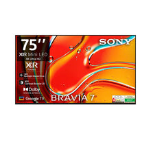 Load image into Gallery viewer, Sony BRAVIA 7 Series 189 cm (75) 4K Ultra HD AI Smart Mini LED Google TV K-75XR70 (Black)