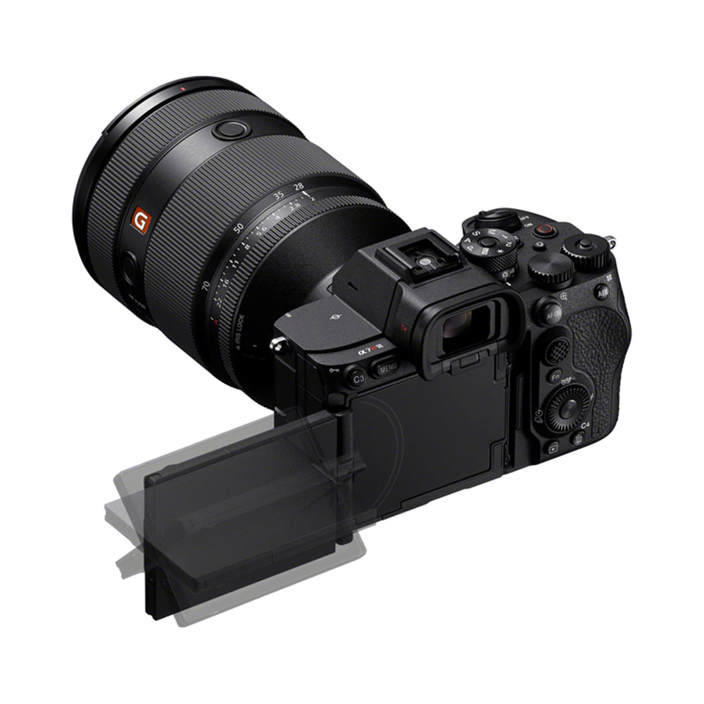 Sony Alpha ILCE-7RM6 Full-Frame high-resolution 66.8MP Camera |30 fps |AI-Based Real-time Recognition | More shooting hours with latest battery - Black