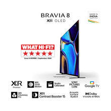 Load image into Gallery viewer, Sony 164 cm (65) BRAVIA 8 4K Ultra HD Smart OLED Google TV K-65XR80 (Black)