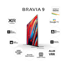 Load image into Gallery viewer, Sony 215 cm (85) BRAVIA 9 4K Ultra HD Smart Mini LED Google TV K-85XR90 (Black)