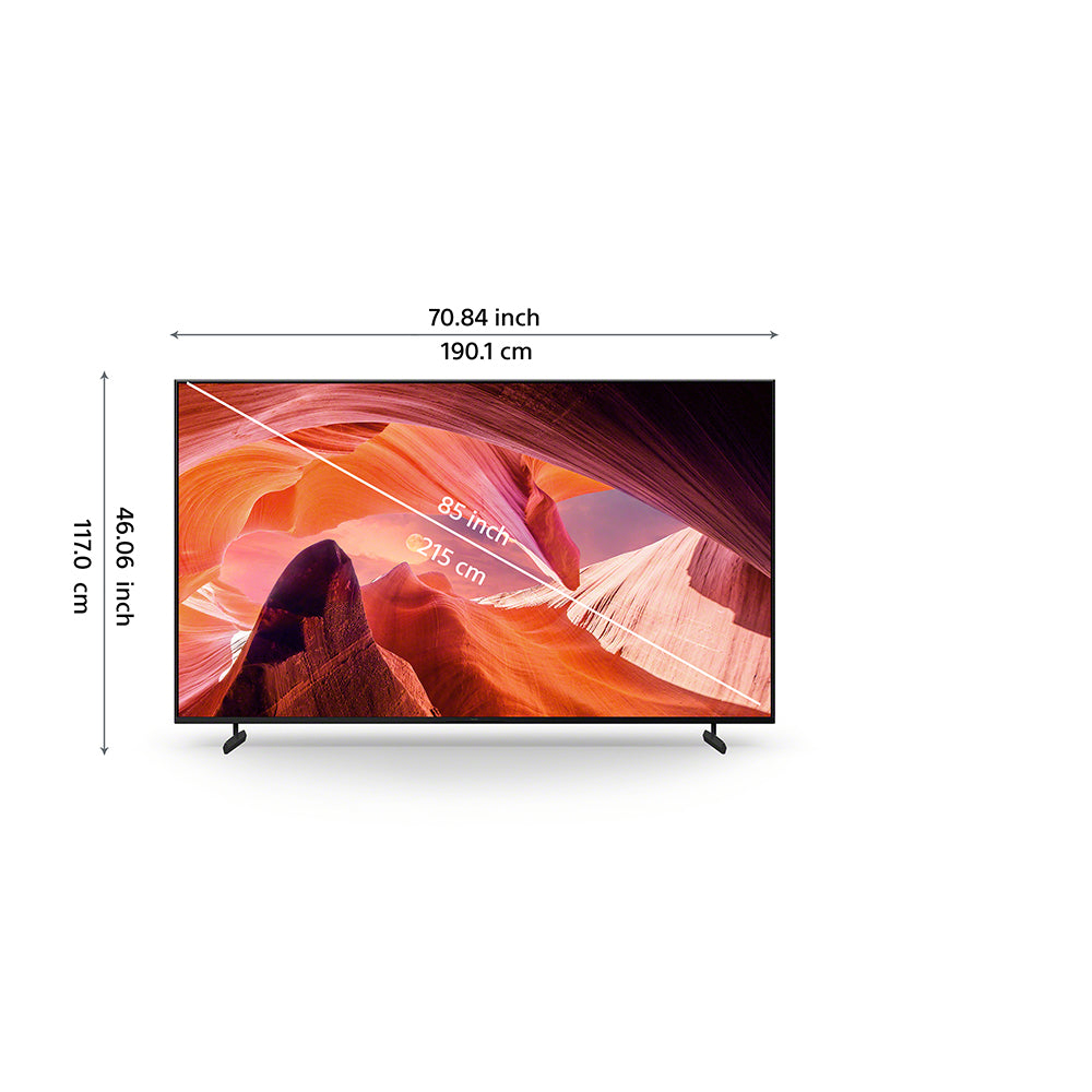 Plante Skorpe Specificitet Buy Sony LED X80L 215cm (85") 4K UltraHD Smart Google TV Online-ShopAtSC