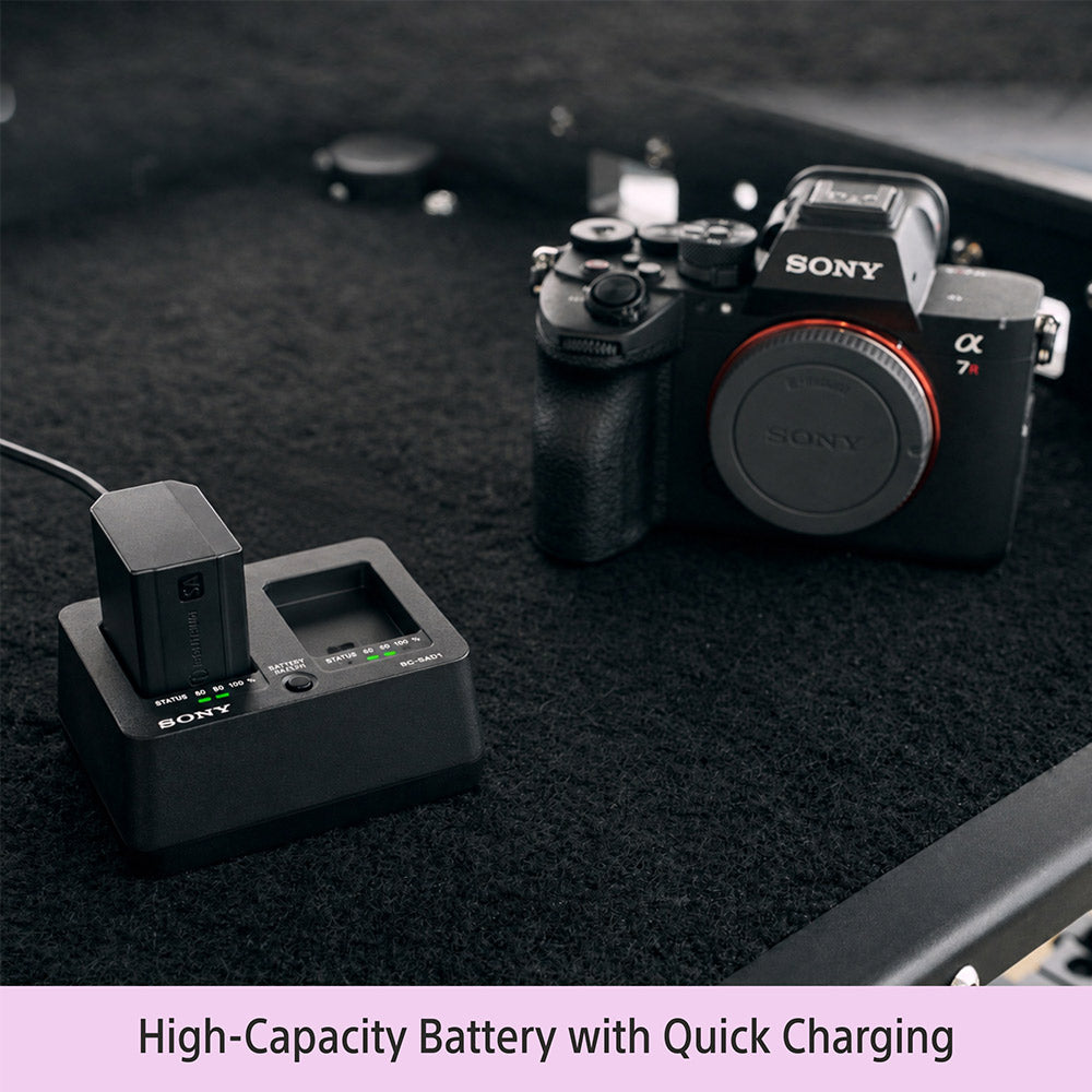 Sony Alpha ILCE-7RM6 Full-Frame high-resolution 66.8MP Camera |30 fps |AI-Based Real-time Recognition | More shooting hours with latest battery - Black