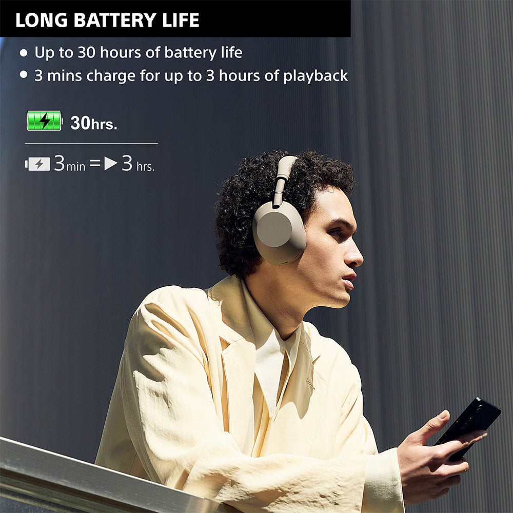Sony WH-1000XM6 The Best Wireless Noise Canceling Headphones, HD NC Processor QN3, 12 Microphones, Adaptive NC Optimizer, Mastered by Engineers, Studio-Quality