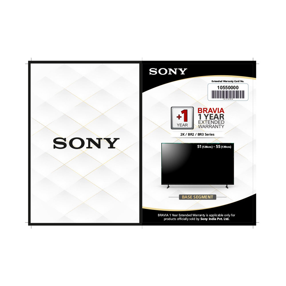 SONY BRAVIA +1Yr LCDEW 128cm(51)-139cm(55)(2K/BR2/BR3)