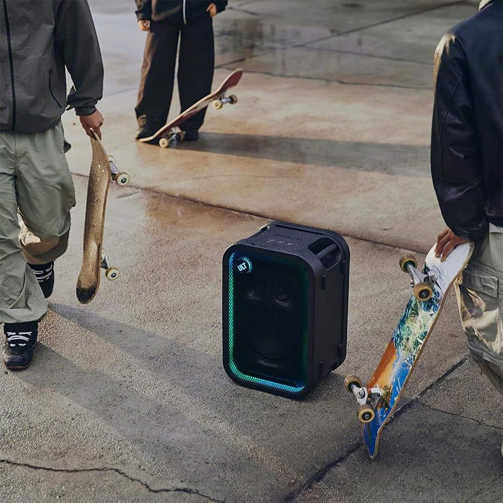 Sony New ULT TOWER 5(SRS-ULT500) Wireless Bluetooth Party Speaker,300W Powerful Sound with Massive Bass,New Party Lights,Upto 20Hrs Battery Life,Auracast,DJ & Mic Connectivity,IPX4,Built-in Handles