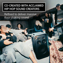 Load image into Gallery viewer, Sony New ULT TOWER 7(SRS-ULT700) Wireless Bluetooth Party Speaker,420WSound with Massive Bass,New 360°Party Sound &amp; Lights,Upto 30Hrs Battery Life,Auracast DJ &amp; Mic Port,IPX4,Built-in Handles &amp; Wheels