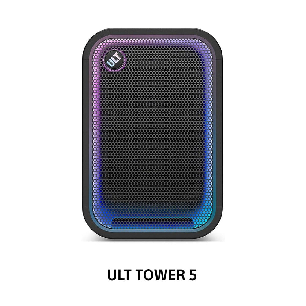 Sony New ULT TOWER 5(SRS-ULT500) Wireless Bluetooth Party Speaker,300W Powerful Sound with Massive Bass,New Party Lights,Upto 20Hrs Battery Life,Auracast,DJ & Mic Connectivity,IPX4,Built-in Handles