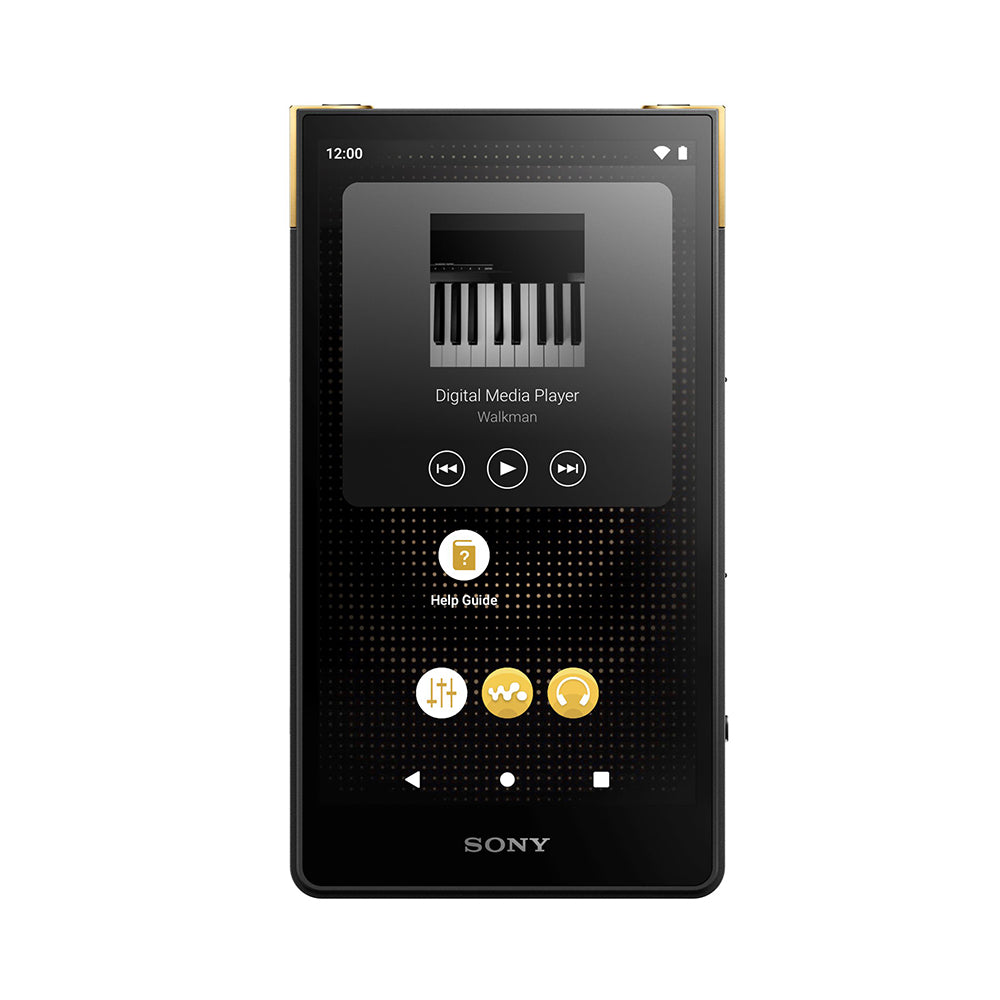 Sony NW-ZX707 Walkman 64GB Hi-Res Portable Digital Music Player with Android, Large 5.0" (diag) Touchscreen Display, up to 24 Hour Battery, Wi-Fi & Bluetooth and USB Type-C – Black