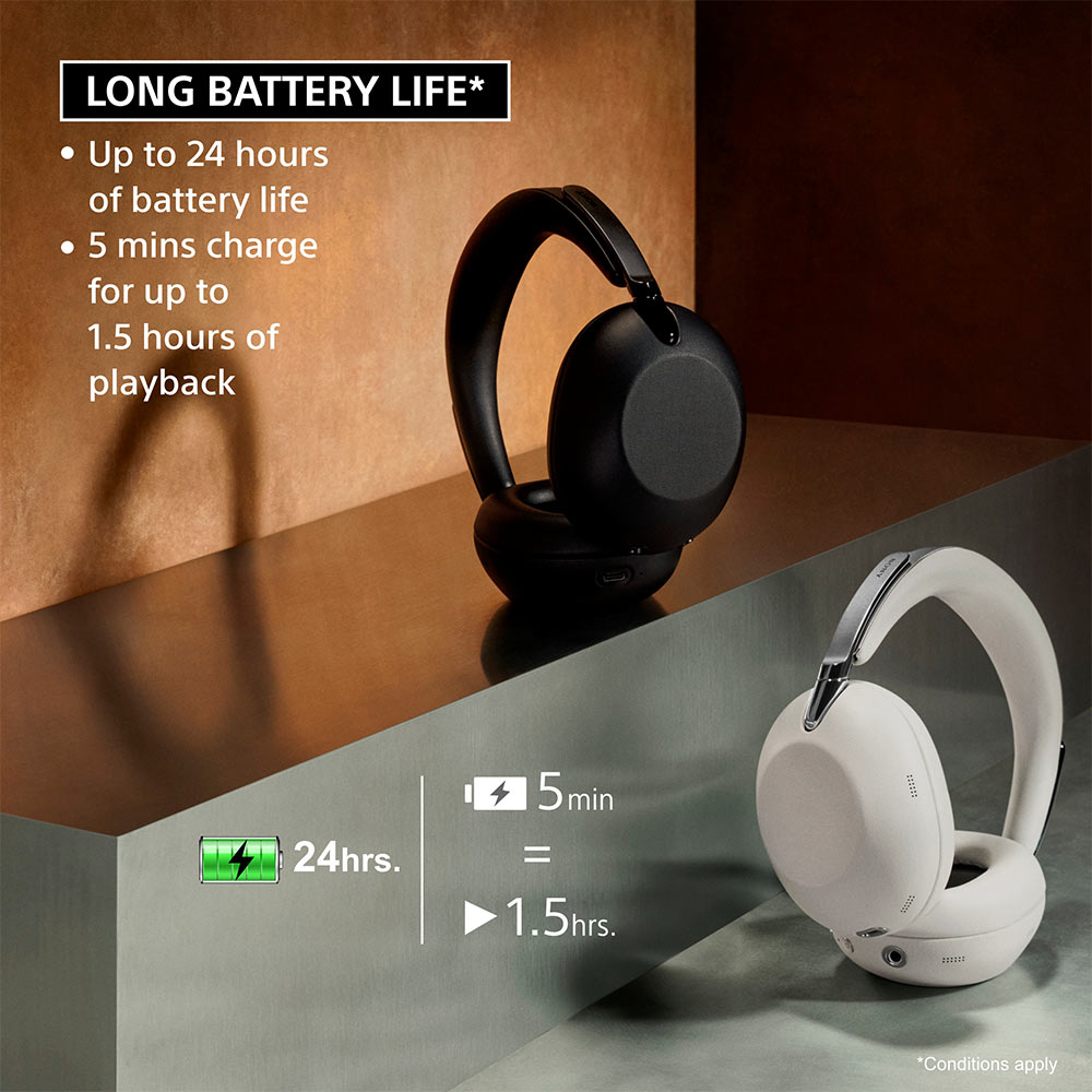 Sony 1000X THE COLLEXION Wireless Noise Cancelling Headphones, Luxury Comfort with Curated Materials, HD NC Processor QN3, 12 Microphones, Spatial Audio, Mastered by Engineers, 24-Hour Battery