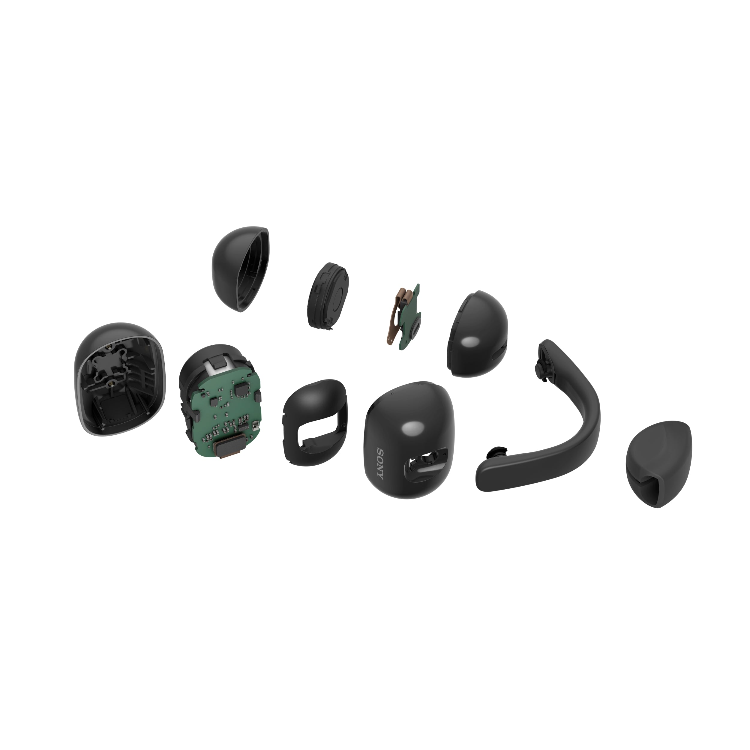 Sony LinkBuds Clip Open-Ear Truly Wireless Earbuds, Comfortable & Secure Fit, Lightweight Clip-On Design, Touch Controls, Ambient Sound Awareness, Water Resistant, Up to 37 Hrs of Playback