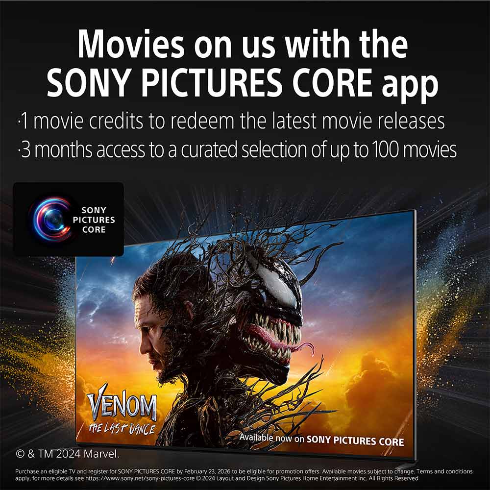 Sony 126 cm (50 inches) BRAVIA 2 II  4K Ultra HD  Smart LED Google TV K-50S22M2 (Black)