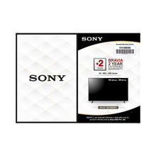 Load image into Gallery viewer, SONY BRAVIA 2Yr LCDEW 80cm(30)-97cm(32)-(2K/BR2/BR3)