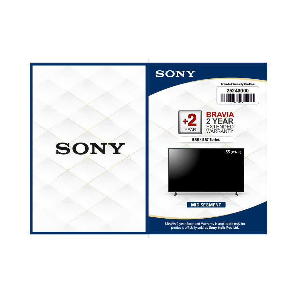 SONY BRAVIA +2Yr LCDEW 128cm(51)-139cm(55)(BR5/BR7)