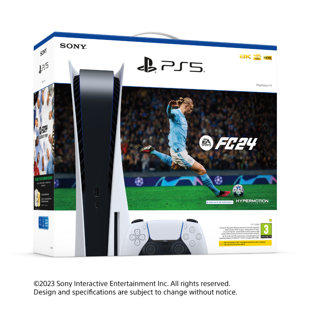 Consola PS5 Standard Chasis C + EA Sports FC 24 - CLUB JANO