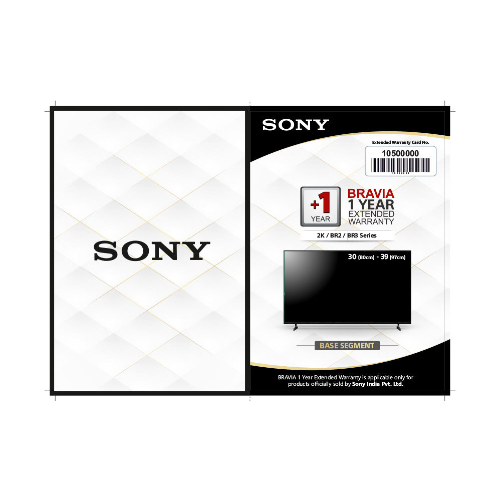 SONY BRAVIA +1Yr LCDEW 80cm(30)-97cm(32)-(2K/BR2/BR3)