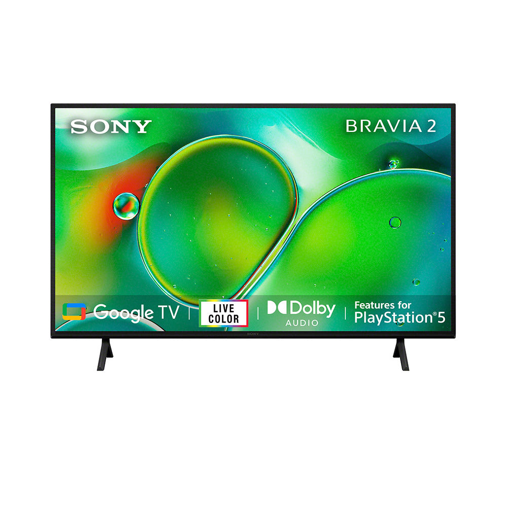 Sony 126 cm (50) BRAVIA 2 4K Ultra HD Smart LED Google TV K-50S25 (Black)