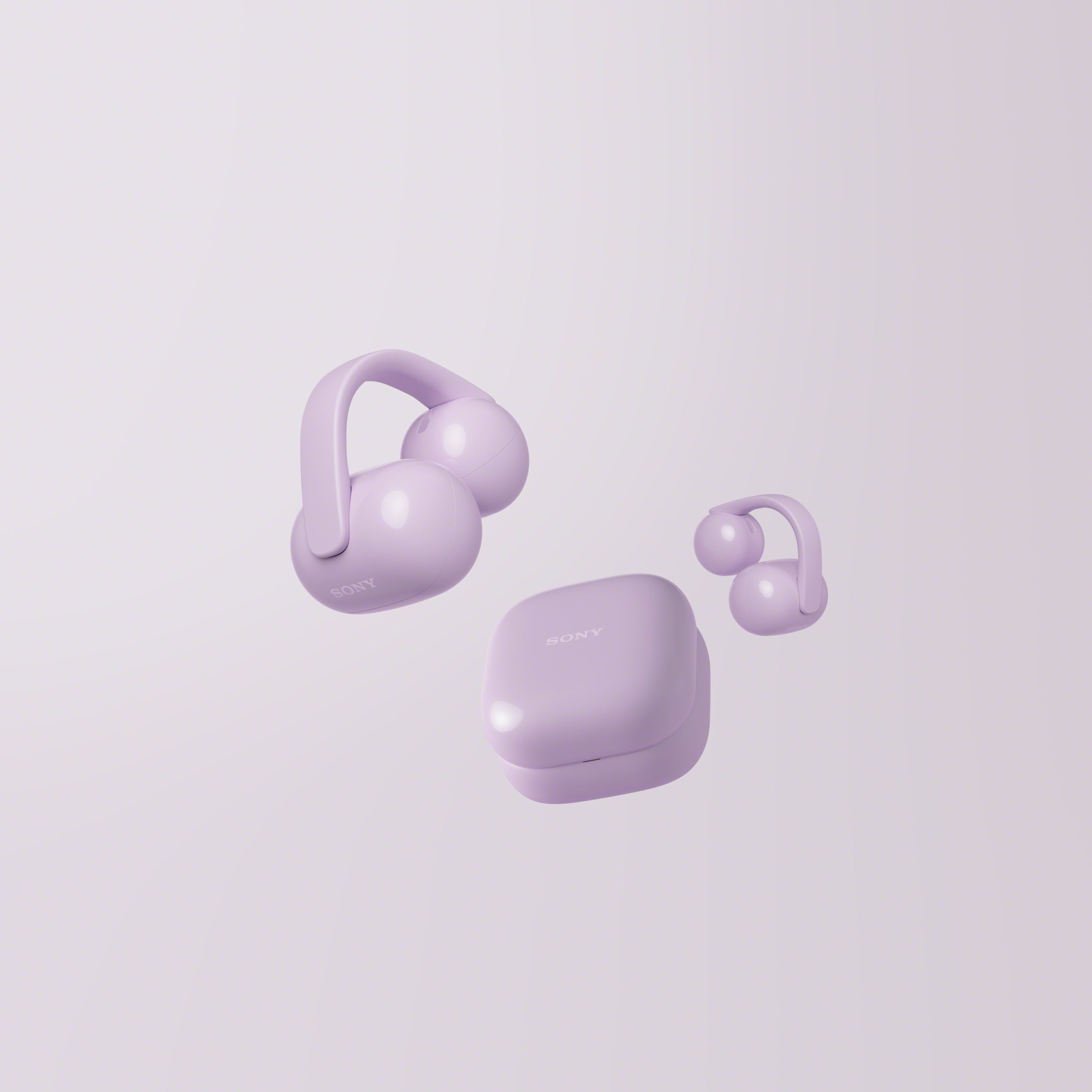 Sony LinkBuds Clip Open-Ear Truly Wireless Earbuds, Comfortable & Secure Fit, Lightweight Clip-On Design, Touch Controls, Ambient Sound Awareness, Water Resistant, Up to 37 Hrs of Playback