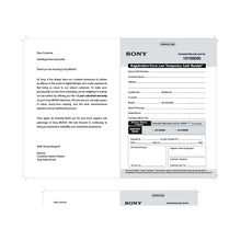 Load image into Gallery viewer, SONY BRAVIA 2Yr LCDEW 80cm(30)-97cm(32)-(2K/BR2/BR3)