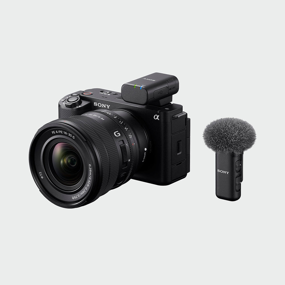 Sony ECM-W3S | Single-channel Wireless Camera Microphone for digital recording | Content Creation | Compact - Black