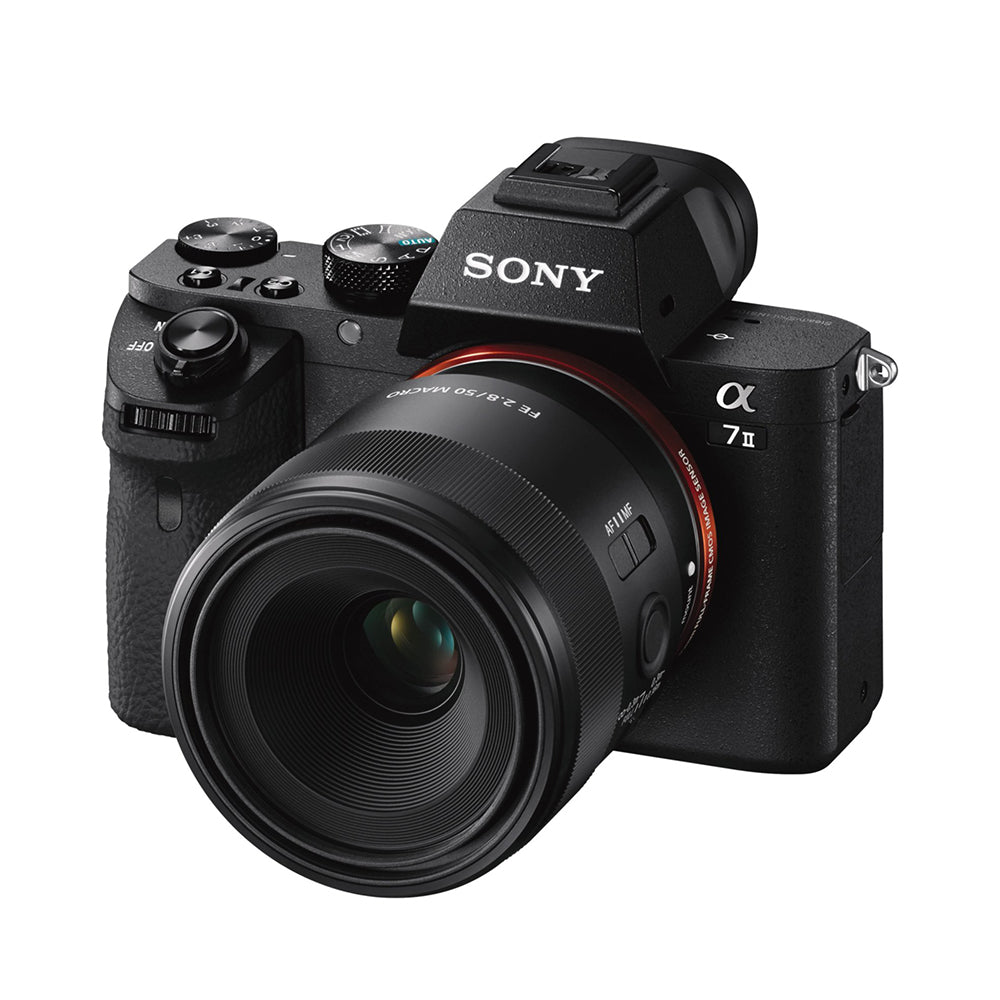 Sony FE 50 mm F2.8 Macro (SEL50M28) E-Mount Full-Frame, Standard Macro Prime Lens