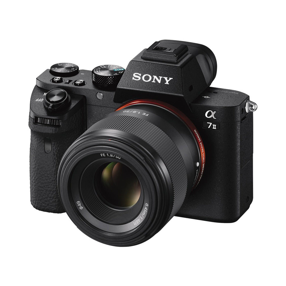 Sony FE 50mm F1.8 (SEL50F18F) E-Mount Full-frame, Large Aperture 50mm Prime Lens