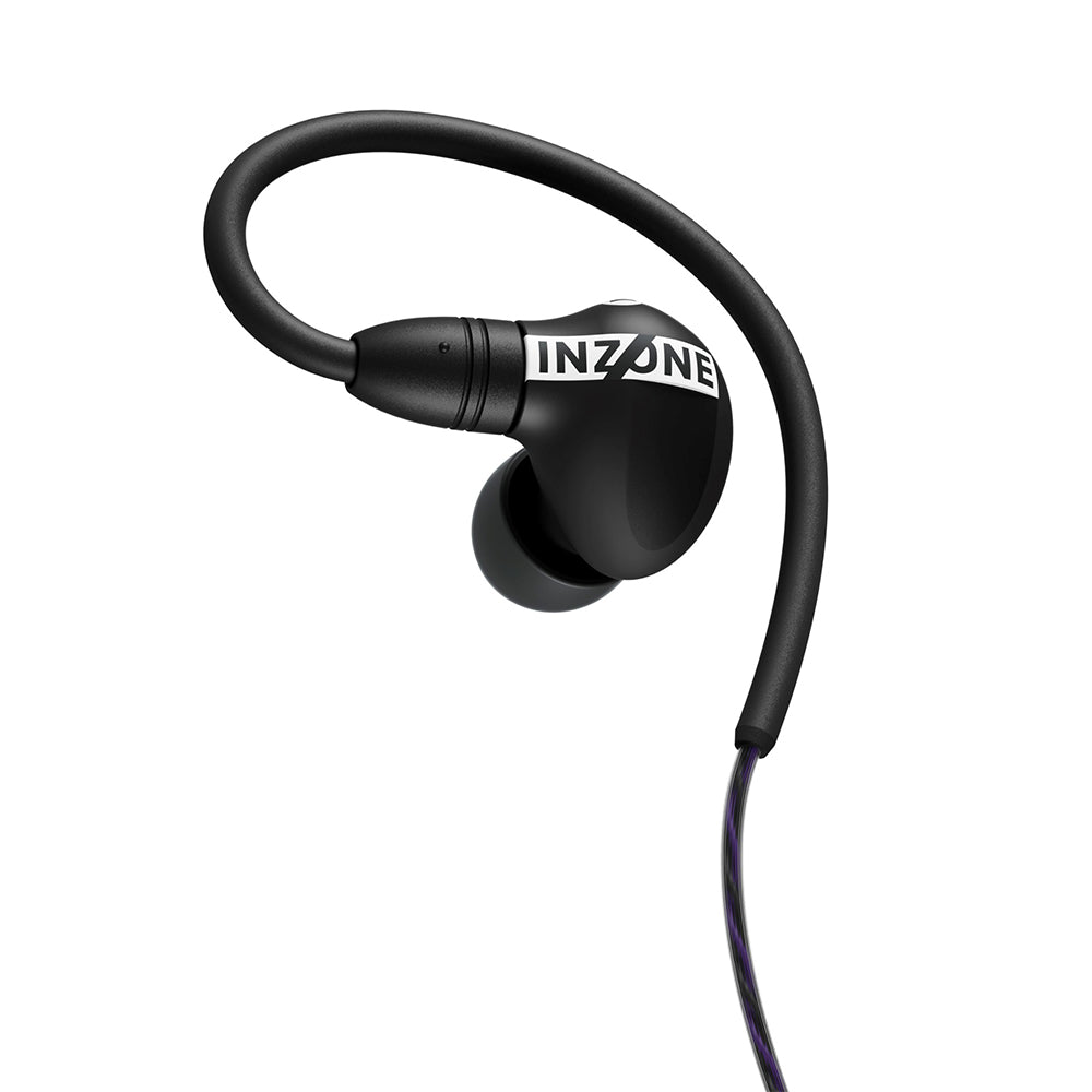 Sony INZONE E9 Wired in-Ear Monitor for Gaming, Tuned for FPS Games, Sound Isolating Earbuds, Comfortable Fit, Low Profile Design, 360 Spatial Sound, Case Included, Developed with Fnatic, White
