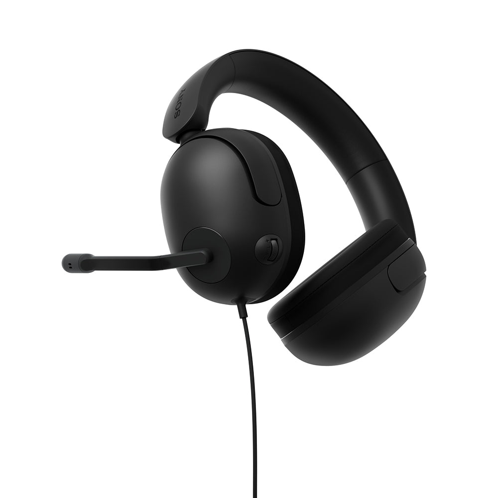 Sony INZONE H3, MDR-G300 Wired Gaming Headset, Over-Ear Headphones with 360 Spatial Sound, USB Wired Over-Ear Professional + USB Connector, flip to Mute mic, App Support & PC Compatible (Black)