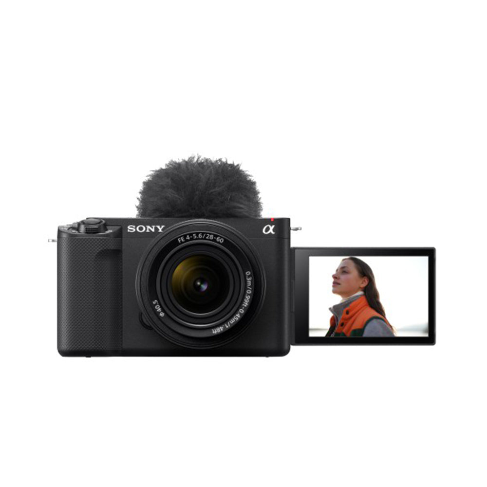 Sony Alpha ZV-E1L Full-Frame Interchangeable-Lens Mirrorless vlog Camera (With 28-60mm Zoom Lens) | Made for Creators | 12.1 MP | Artificial Intelligence based Autofocus | 4K 120p Recording - Black