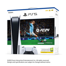 Load image into Gallery viewer, PS5® Console Disc Edition (CFI-1208A01R) EA SPORTS FC™ 24 Bundle