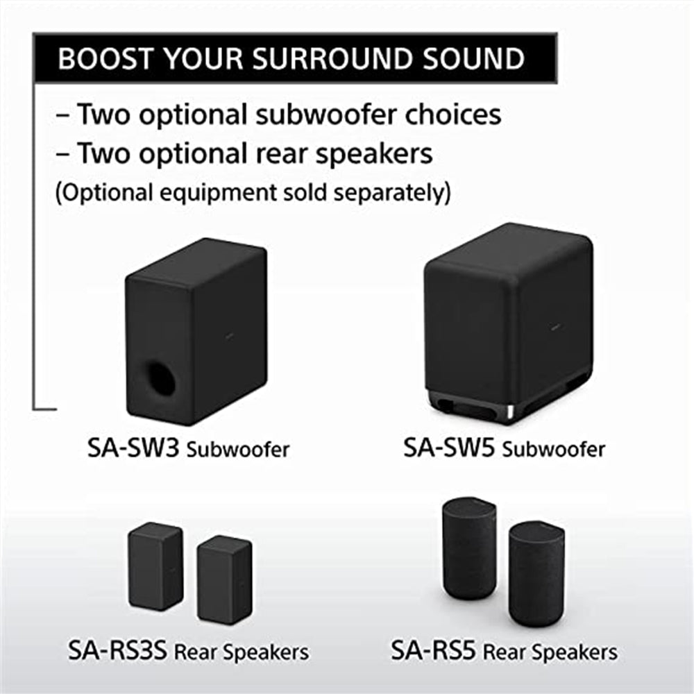 Sony HT-A3000 3.1ch 360 Spatial Sound Mapping SoundbarHome theatre sys