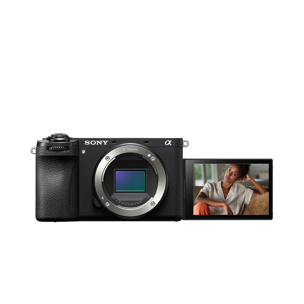 Sony Alpha ILCE-6700 APS-C Interchangeable-Lens Mirrorless Camera (Body Only) | Made for Creators | 26.0 MP | Artificial Intelligence based Autofocus | 4K 60p Recording - Black