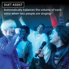 Load image into Gallery viewer, Sony ULT MIC Wireless Microphone for Karaoke with 20 Hour Battery, Includes Two Wireless Mics and Receiver (UOULTMIC1)