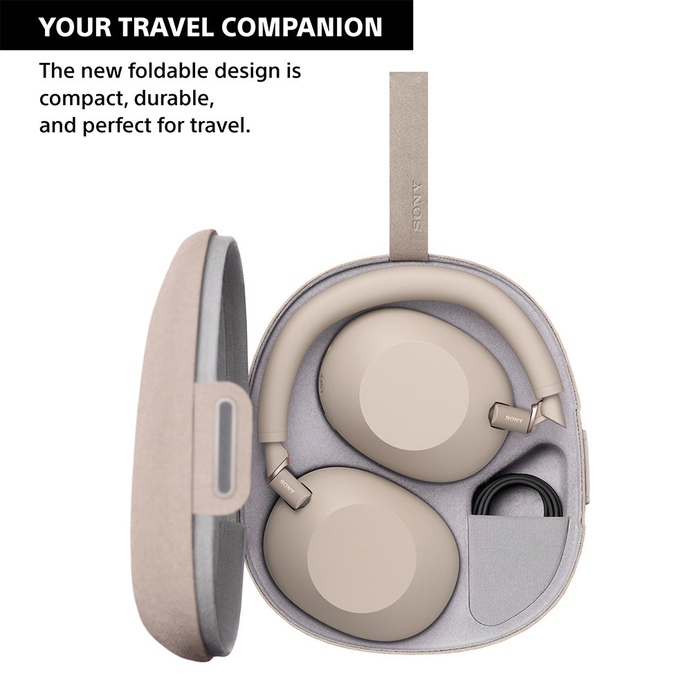 Sony WH-1000XM6 The Best Wireless Noise Canceling Headphones, HD NC Processor QN3, 12 Microphones, Adaptive NC Optimizer, Mastered by Engineers, Studio-Quality