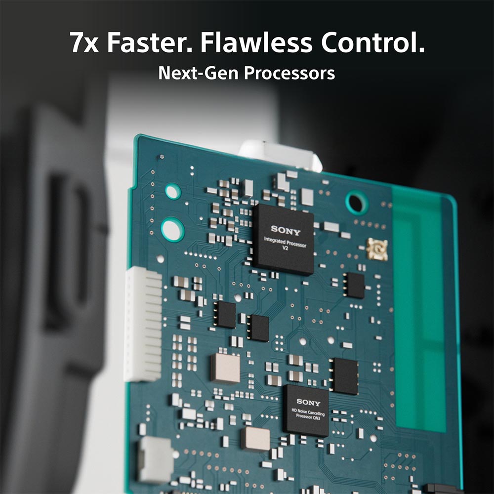 Sony WH-1000XM6 The Best Wireless Noise Canceling Headphones, HD NC Processor QN3, 12 Microphones, Adaptive NC Optimizer, Mastered by Engineers, Studio-Quality