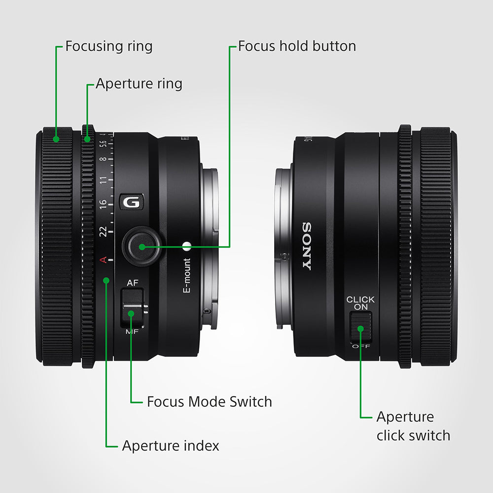 Sony FE 24mm F2.8 G (SEL24F28G) E-Mount Full-Frame, Wide-angle Prime G Lens