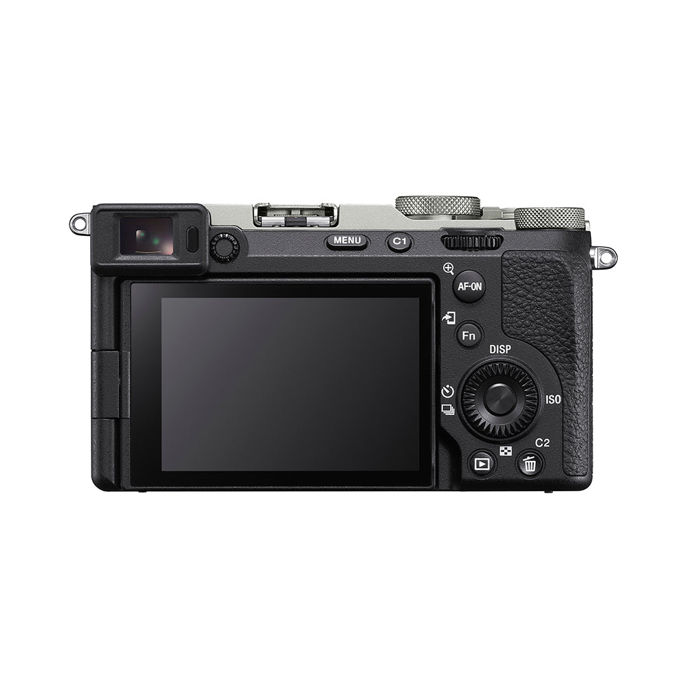 Sony Alpha ILCE-7CM2 Full-Frame Interchangeable-Lens Mirrorless vlog Camera (Body Only) | Made for Creators | 33.0 MP | Artificial Intelligence based Autofocus | 4K 60p Recording - Silver