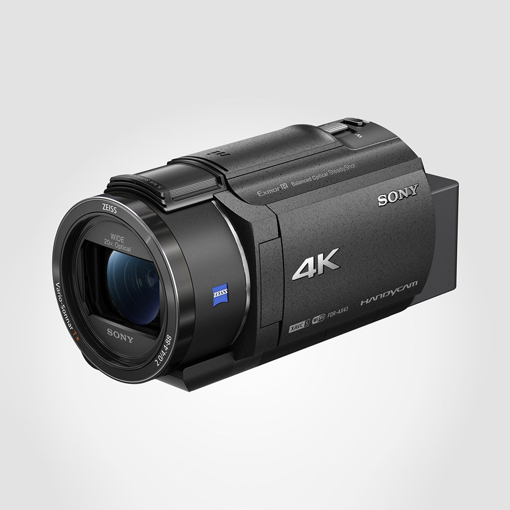 Sony AX43A 4K Handycam MP 4K Ultra HD Recording with mm714 w