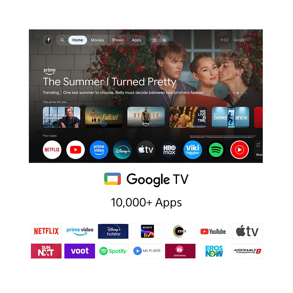 Sony 254 cm (100 inches) BRAVIA 3II AI XR Powered 4K 120HZ Ultra HD Smart LED Google TV K-100XR35M2 (Black)
