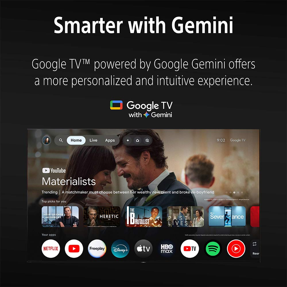 Sony 254 cm (100 inches) BRAVIA 3II AI XR Powered 4K 120HZ Ultra HD Smart LED Google TV K-100XR35M2 (Black)