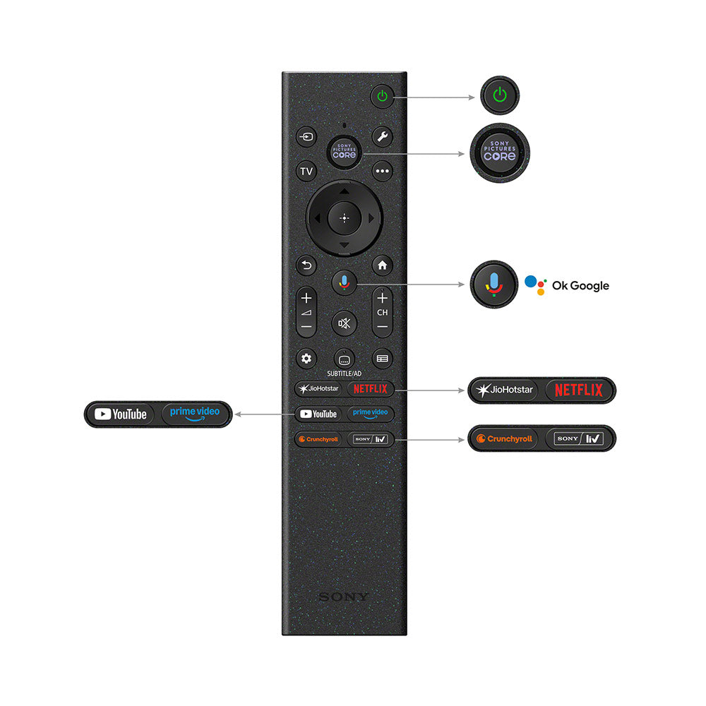 Sony BRAVIA 7II True RGB Series 248 cm (98 Inch) TV, AI XR Powered 4K Ultra HD (3840 x 2160) 120HZ Smart RGB LED Google TV, K-98XR70M2 (Black)