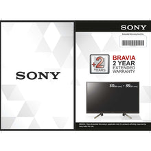 Load image into Gallery viewer, SONY BRAVIA +2 Year Extended Warranty-80cm (30) – 97cm (39)
