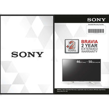 Load image into Gallery viewer, SONY BRAVIA +2 Year Extended Warranty-117cm (46) – 126cm(50) 4K