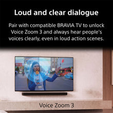 Load image into Gallery viewer, Sony Bravia Theatre Bar 8(HT-A8000) with 360 SSM,IMAX,Dolby Atmos/DTSx Premium Soundbar Home Theatre System with subwoofer SW7 &amp; Rear Speaker SA-RS5(360 RA,Voice Zoom3,8K/4K HDR,HDMI eArc,BT),Black