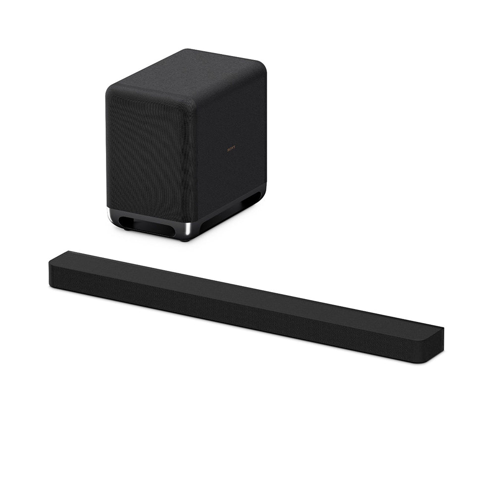 Sony Bravia Theatre Bar 9(HT-A9000) with 360 spatial sound mapping,IMAX,Dolby Atmos/DTSx Premium Soundbar Home Theatre System with subwoofer SW5(Hi Res,360 RA,Voice Zoom3,8K/4K HDR,HDMI eArc,BT),Black